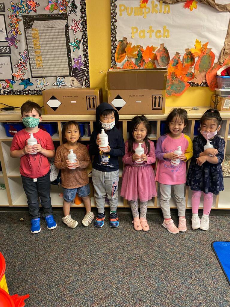 RikDaddy's tweet photo. It still seems crazy to me that teachers have to pay for hand sanitizer out of their own money. @ChusPKG & @AccessoryGeeks were able to get donations out to the schools in our area. #SpreadPositivityNotGerms #TeamChu #NotAllKarensAreBad https://t.co/ZKuy5GPzAW