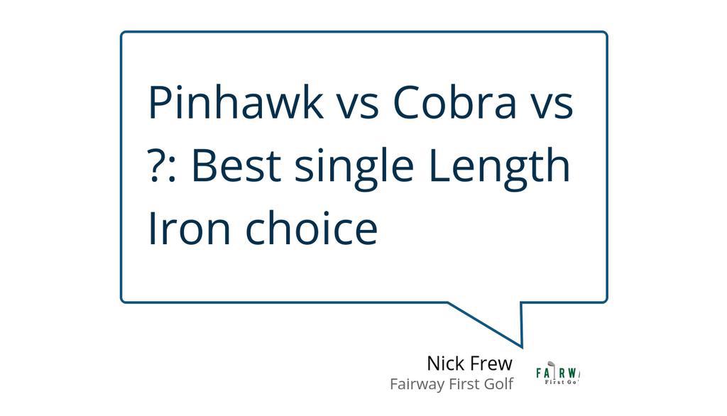 fairwaynick's tweet image. For example, one of the common complaints about single length irons is that it is difficult to get enough elevation and distance out of a shorter “long” iron.

Read more 👉 lttr.ai/oFnx

#SingleLengthIrons #SingleLengthSet #AverageGolfer #BrysonDechambeau