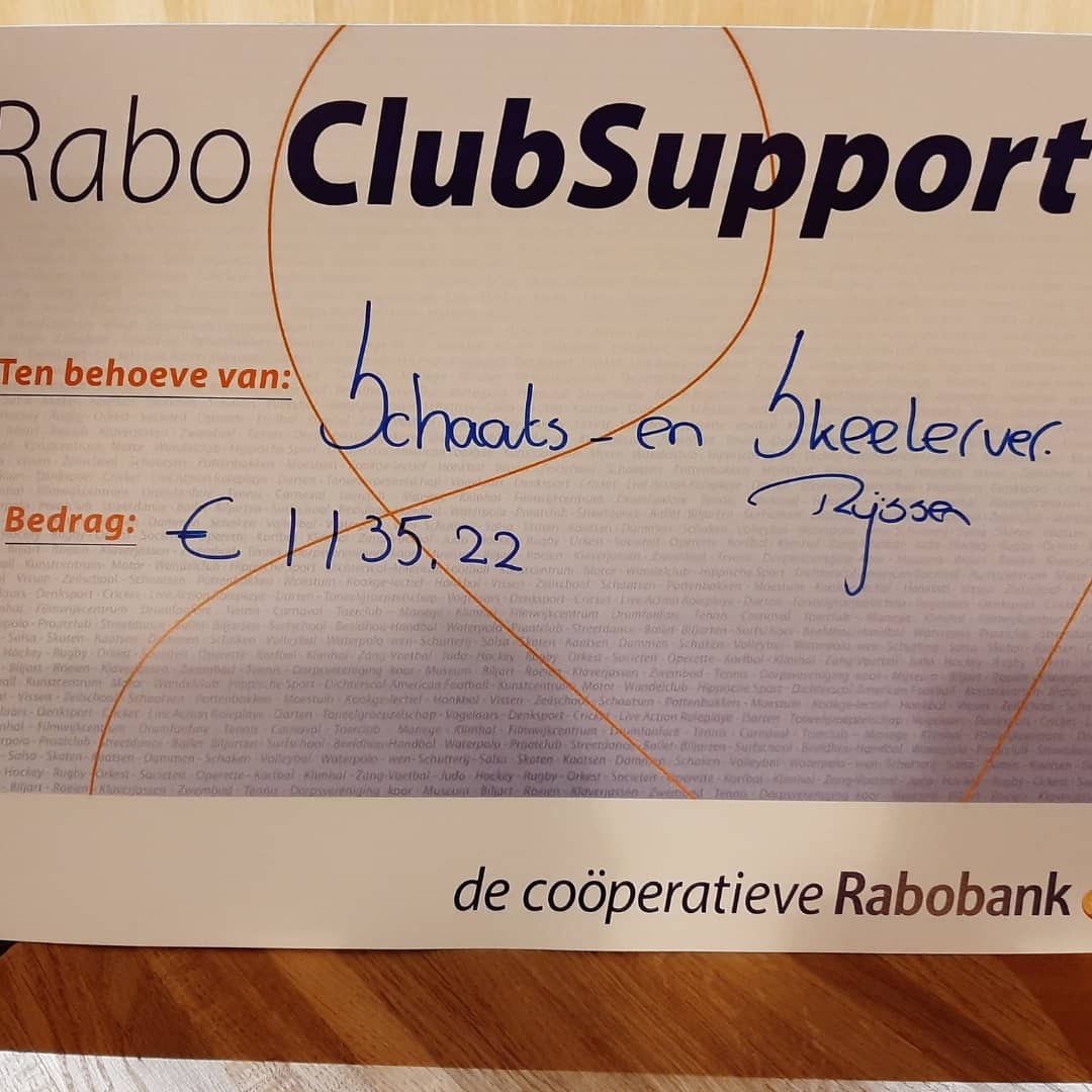 Bedankt voor het stemmen en <a href="/Rabobank/">Rabobank</a> bedankt voor deze mooie actie!