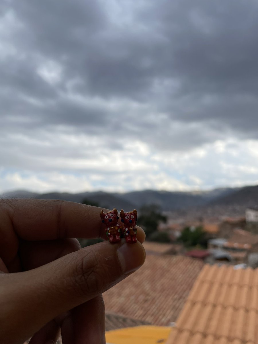 humanoidleb's tweet photo. went to the city center today and ended up helping a local dude write English copy for his restaurant’s menu

he gave me these lucky amulets show his gratitude

there’s good energy here man https://t.co/3RXoNNGWBp