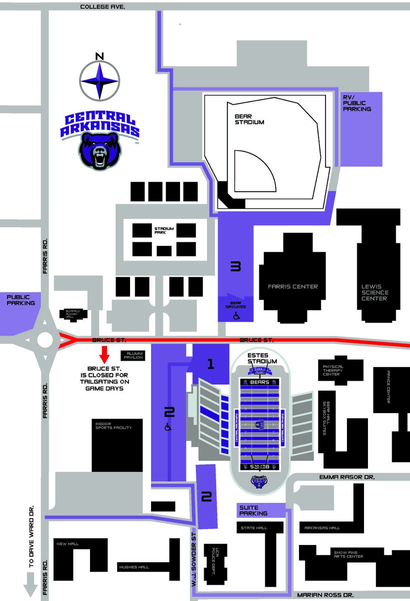 Saturday is Game day at UCA!!!

So Friday, remember to move your vehicle from Parking lots 1, 2, and 3 by 5pm to avoid getting a ticket or being towed. 

GO BEARS!!!!