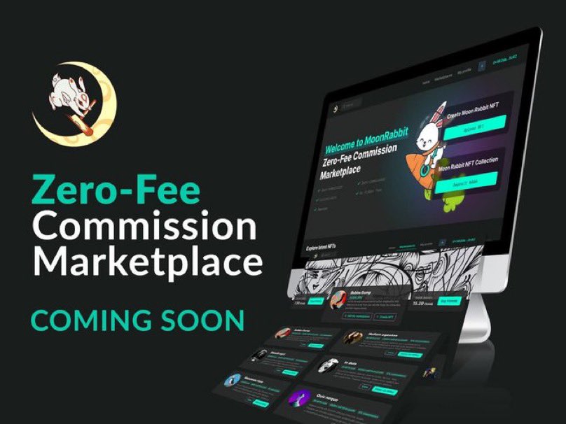 Ralvero's tweet photo. I'm so pumped about this #NFT $AAA Marketplace in the making. @moonrabbitAZ 

Reasons to be bullish: 
✔️only main-net $AAA accepted
✔️no paper hands
✔️Zero commission / no minting fee - entire profit to the artist! 

Fresh hype! https://t.co/MWfuJYXgI5