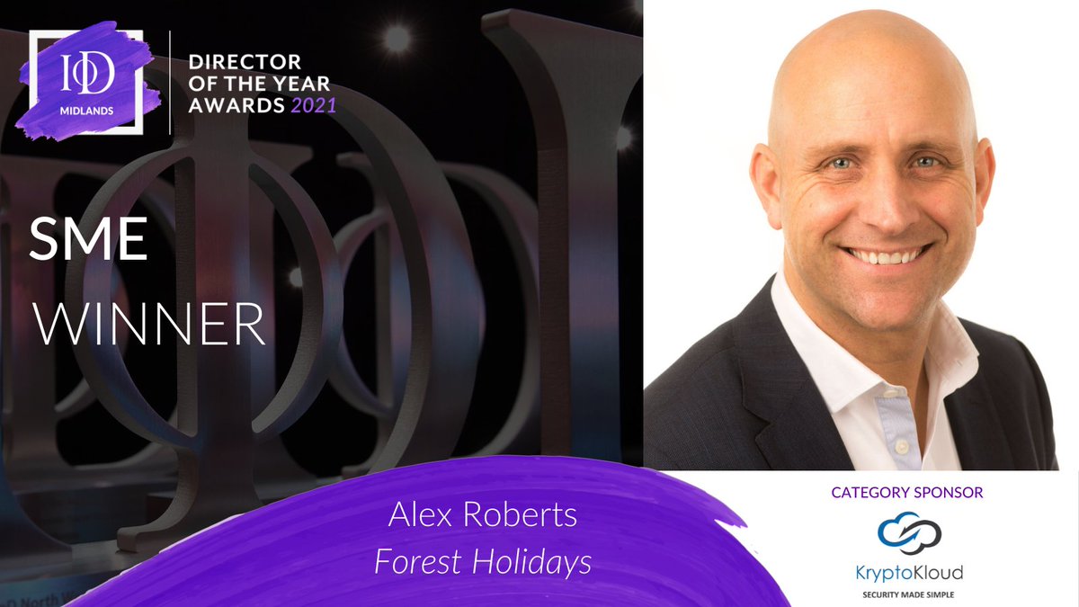 Congratulations to SME winner Alex Roberts!

#IoDMidlandsAwards21