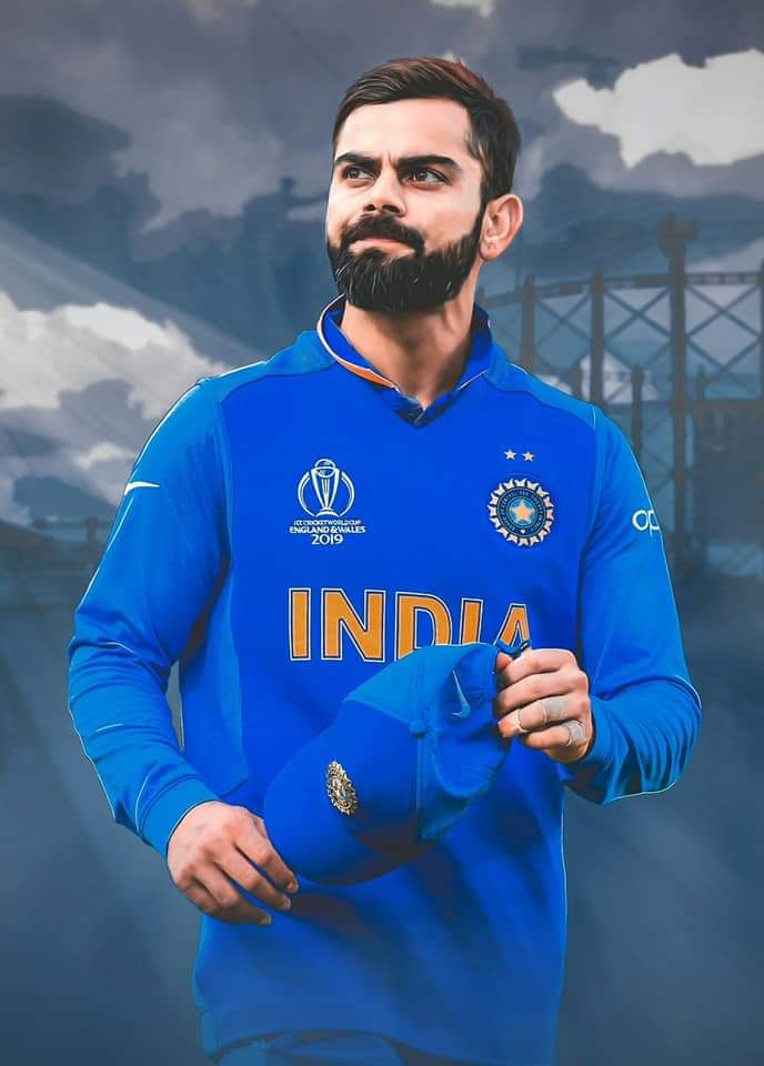  .. Happy Birthday. Cricket King .. the Runmachie...  VIRAT KOHLI 18  ... 