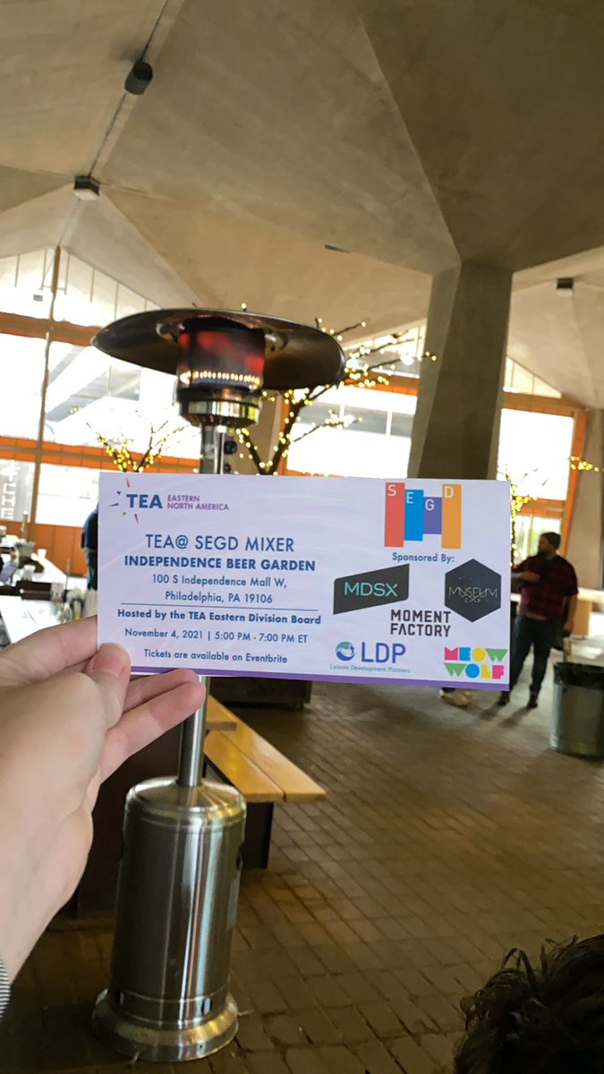The party starts at 5PM! Tickets are still available! #segdconf #segdconf21 @segd <a href="/TEA_Connect/">ThemedEntertainment</a>