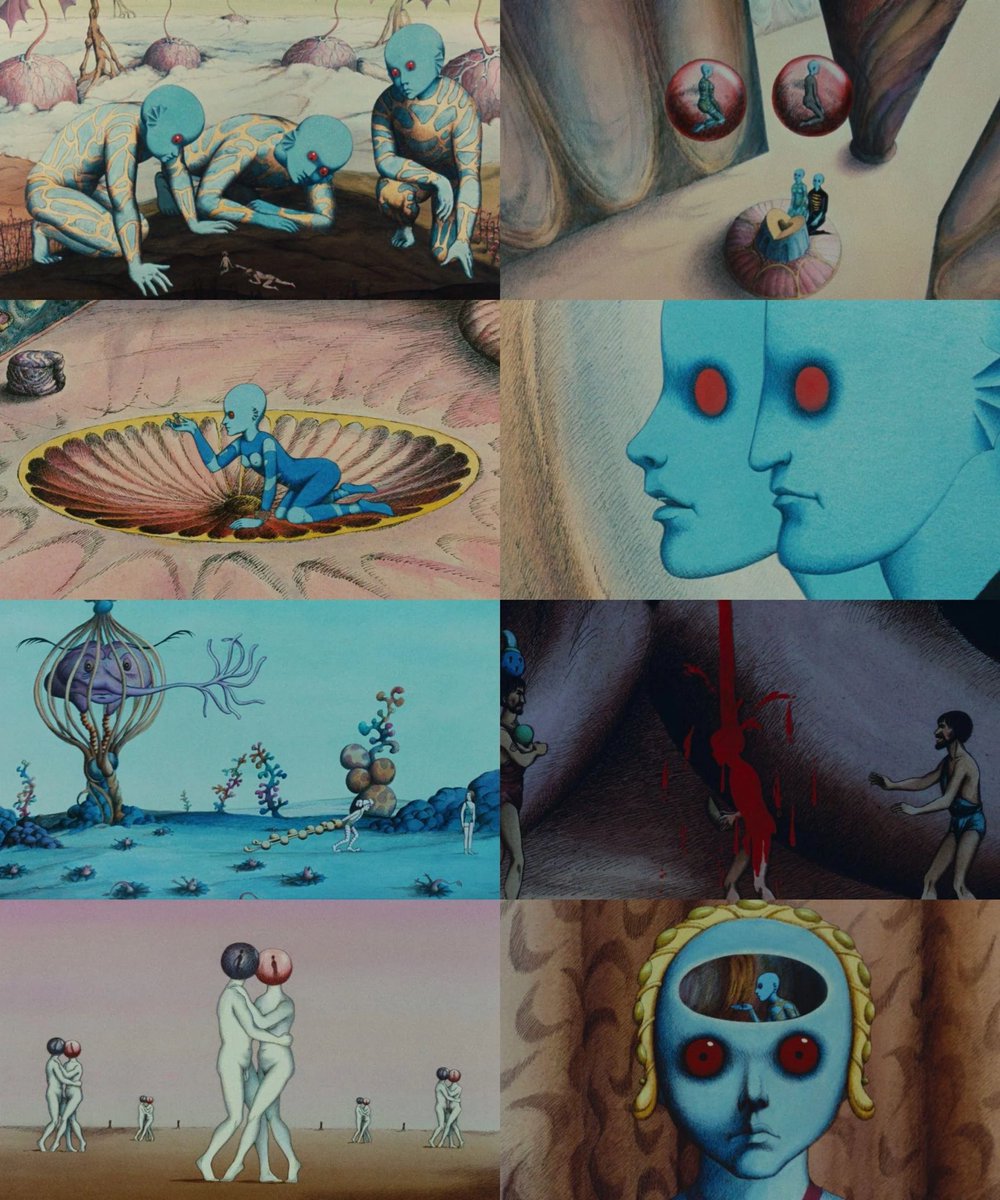 ddoniolvalcroze's tweet photo. Fantastic planet (1973, René Laloux) https://t.co/RjCMroAXTy