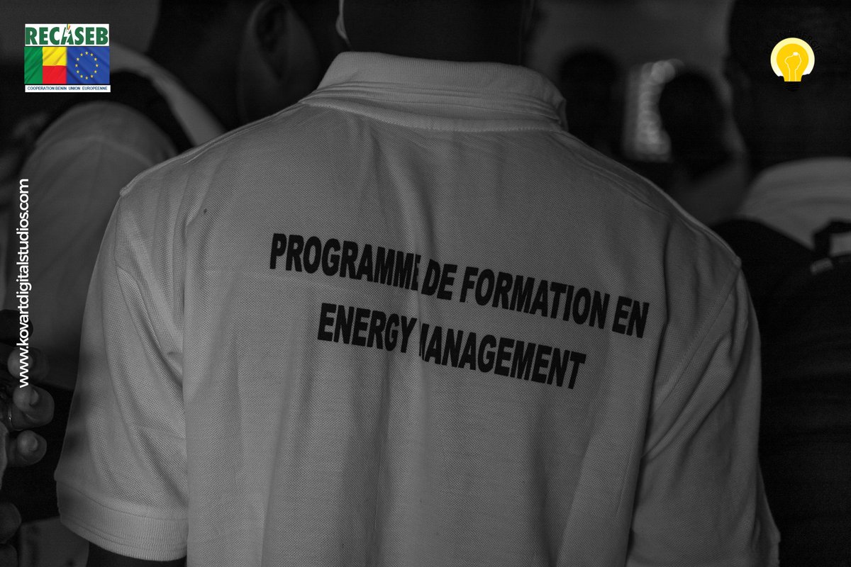 BeninEnergie's tweet photo. Le programme de formation en energy management et accompagnement dans l’insertion professionnelle, financé par @UEauBenin à travers le Programme RECASEB a connu son épilogue.
Retrouvez le compte rendu intégral,=> https://t.co/P9KRMWNKeg
#BeninEnergie #UE #RECASEB #VADID https://t.co/gFYj2soULg