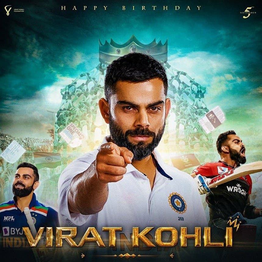 Happy birthday to My king   Virat kohli   