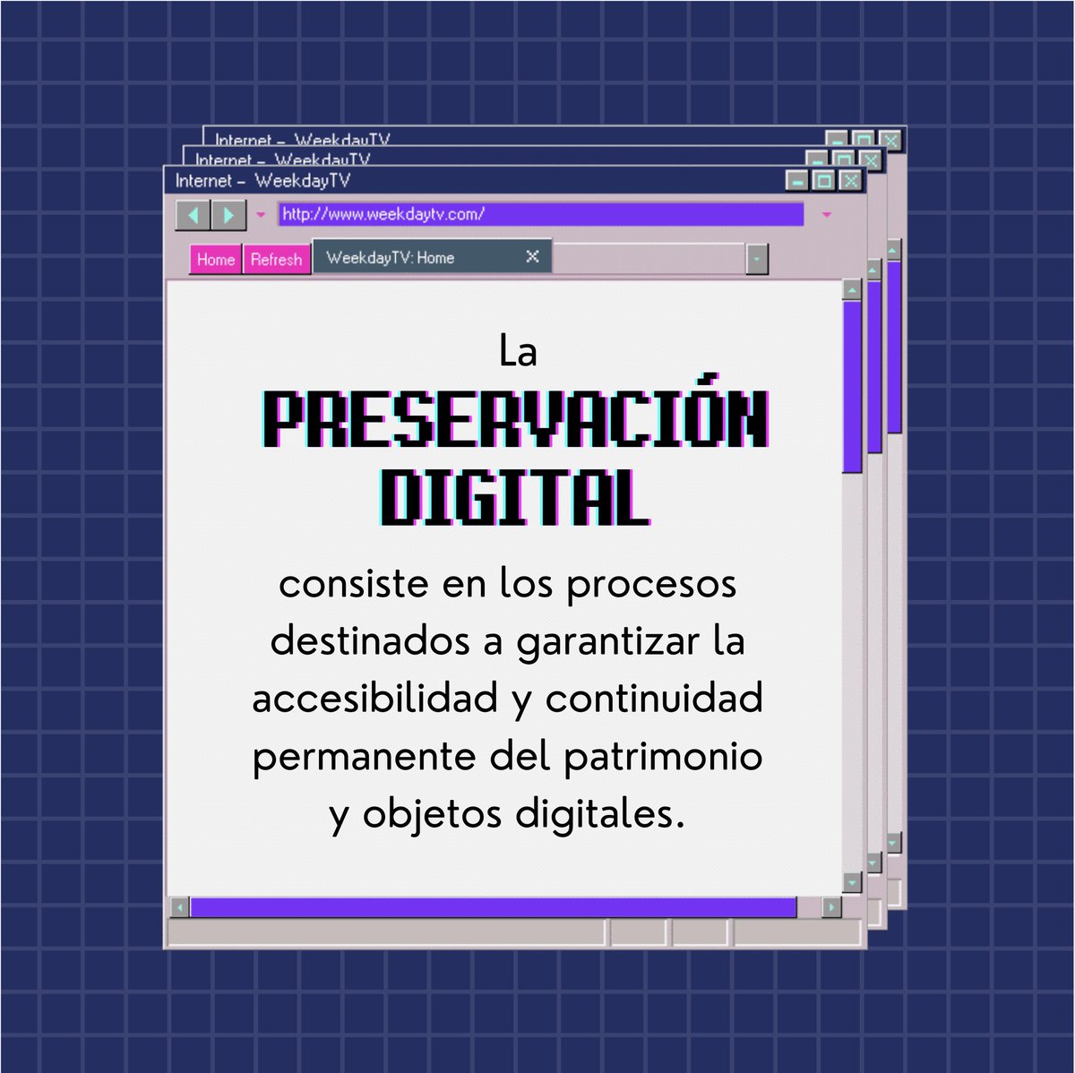 cmm_cenart's tweet photo. 🌐 ¿Sabías que hoy es el Día Mundial de la Preservación Digital? El tema de este año es "Rompiendo barreras".

Es un buen momento para preguntarnos qué desafíos implica la preservación del patrimonio digital. Conoce más al respecto👉https://t.co/c56vee3A35
#DigitalPreservationDay https://t.co/lTineXYZi5