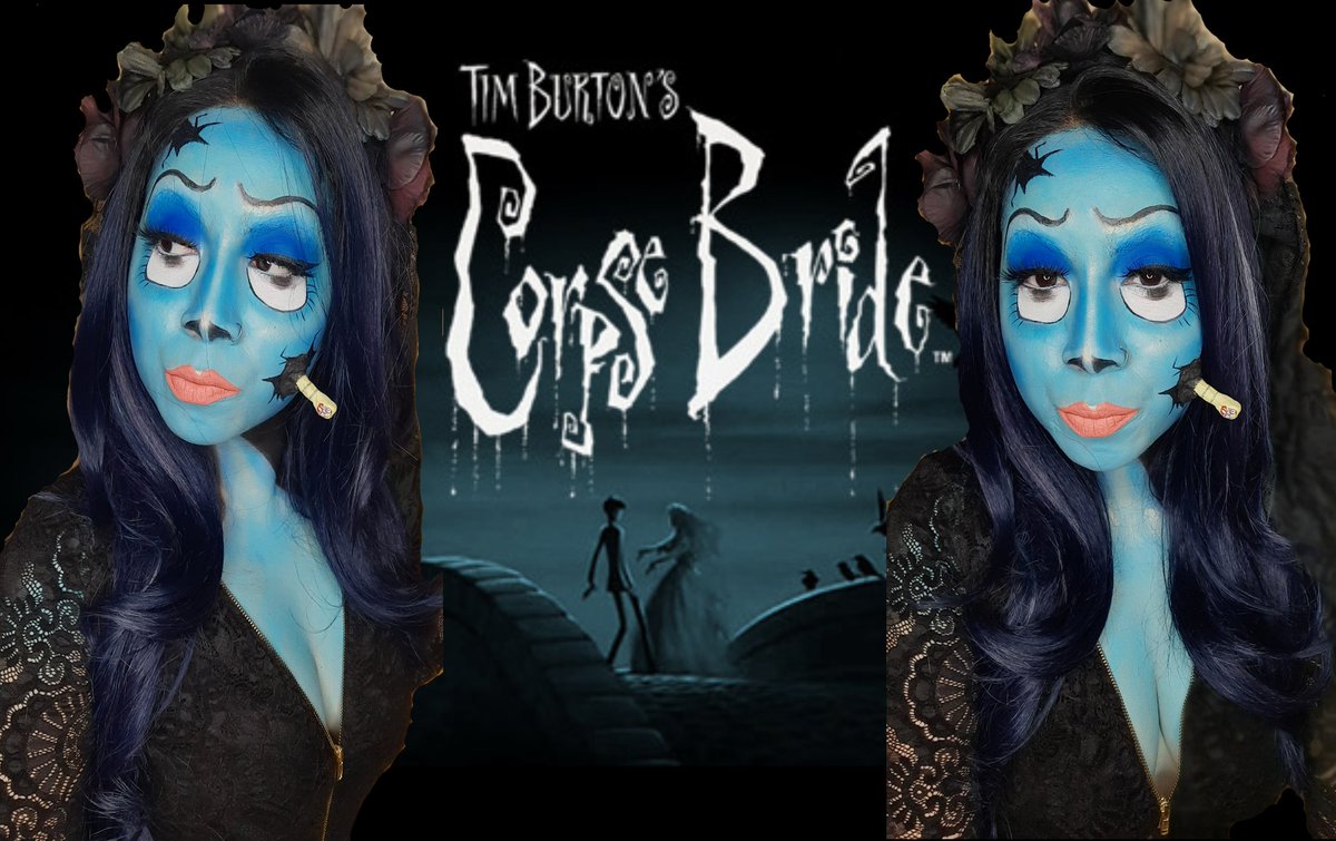 JsavageWith's tweet photo. "I thought this was all going so well..."

(makeup details on Jewelsmakeupsavage on all social media platforms)

#corpsebrideedit #corpsebridemovie #corspebridevoiceover #makeuptakeovers #creativeoutlet #mymakeup 
@LurellaCosmetic 
@mehronmakeup @BeautyCreations @bhoneycosmetics https://t.co/EJmgAFMVjA