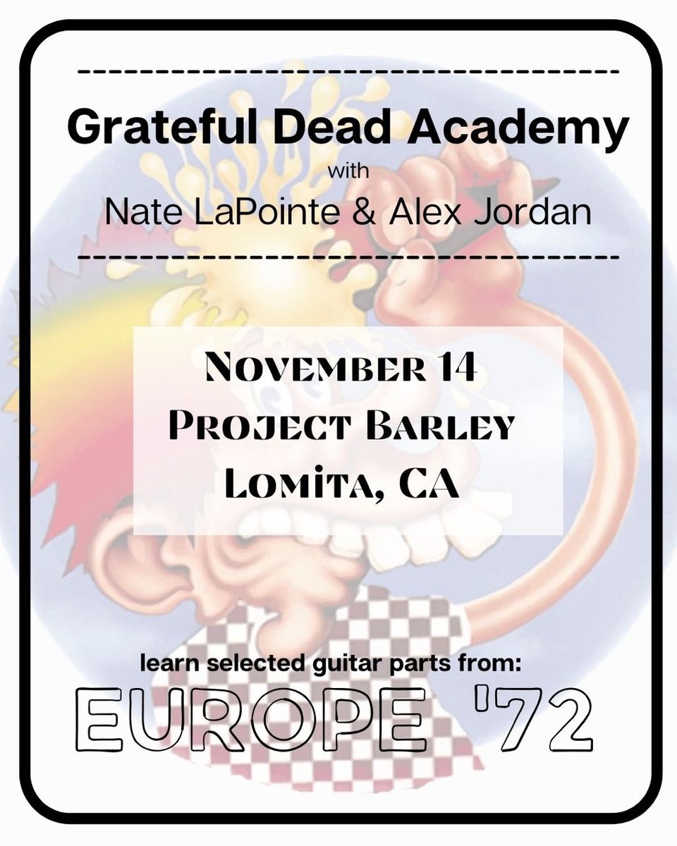 academy_dead's tweet photo. GDA Europe’72 edition on 11/14. Sign up now!

https://t.co/CiXqw0gTSP 
#gratefuldead #europe72 https://t.co/OEvcW6EBXL