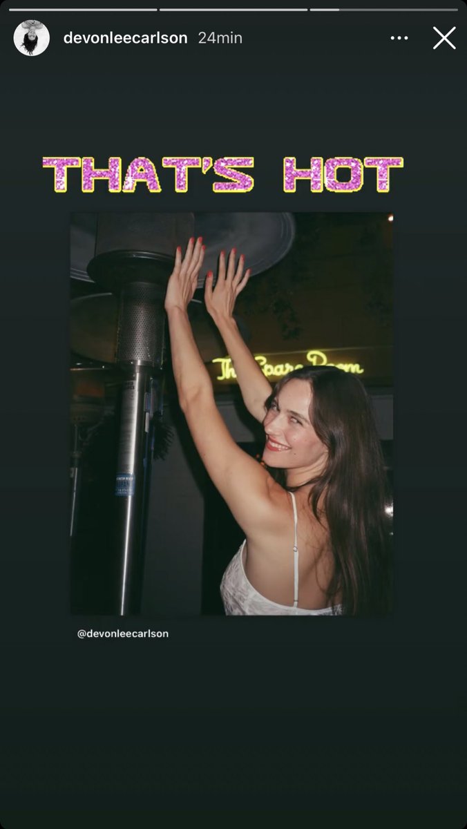 devoncdetails's tweet image. devon via ig stories