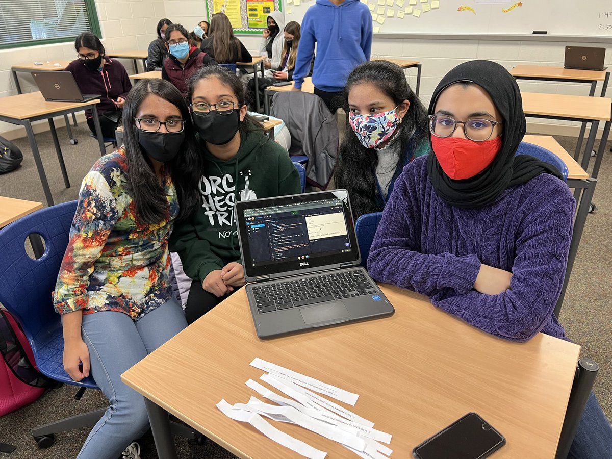 Girls Who Code NHS tweet media
