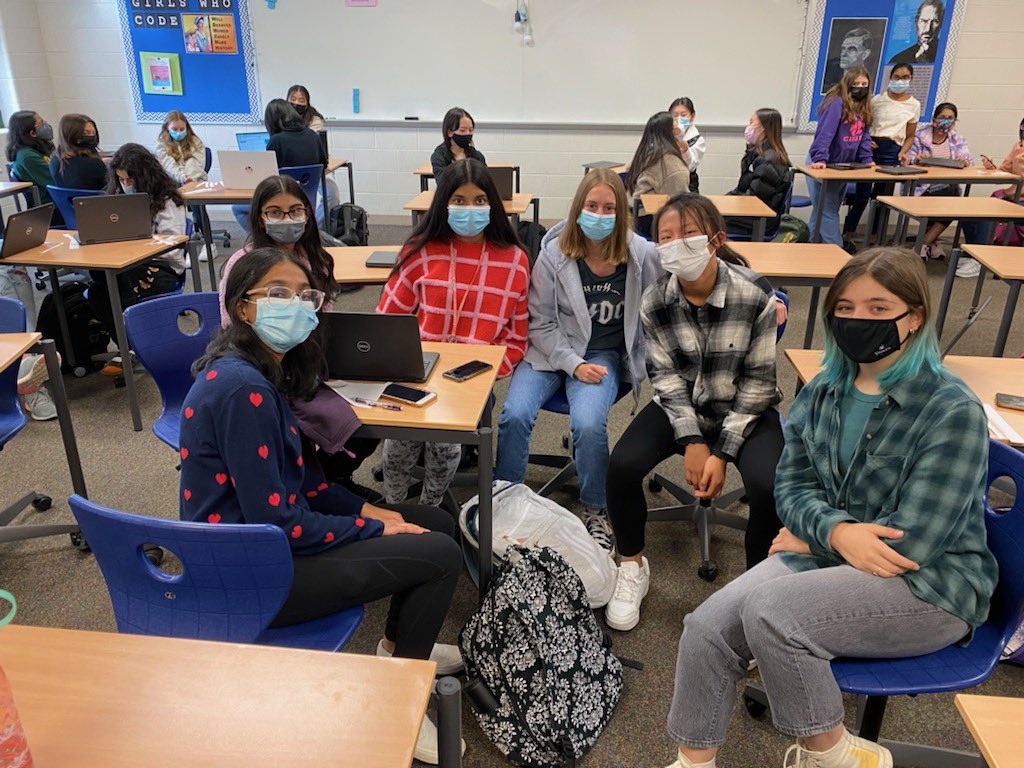 Girls Who Code NHS tweet media