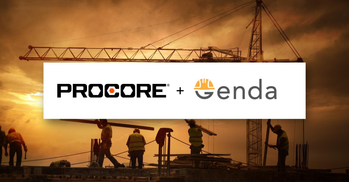 Excited to announce our integration with Genda. #GeneralContractors can now easily compare and combine Procore Daily Log entries with Genda's field collected data for validation purposes and comprehensive reporting. Learn more-> proco.re/3wiY0rB #ProcorePartner