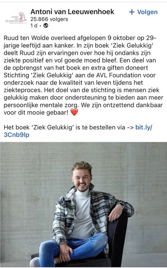 Hoe mooi is dit! Onze lieve Ruud die dit mogelijk maakt voor anderen♥️
