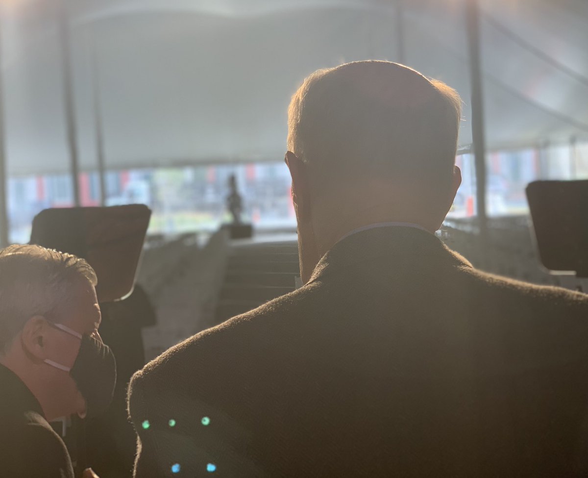 DrBruceJarrell's tweet photo. Prepping for tomorrow’s @UMBaltimore  Inauguration. You can watch online here: https://t.co/l880UooVzz https://t.co/baPmXAMEtJ