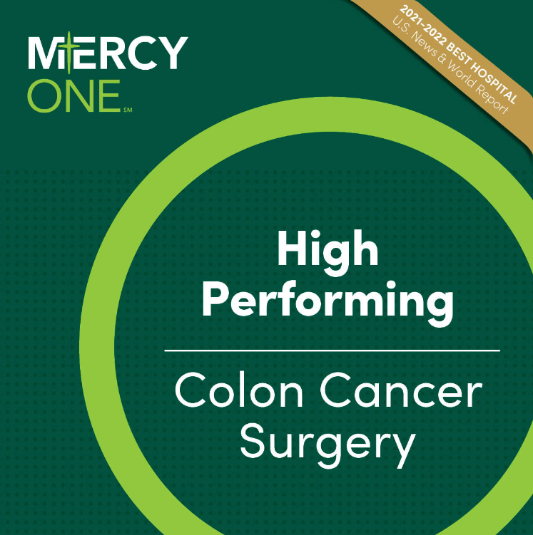 MercyOne_Iowa's tweet photo. We have been recognized as a Best Hospital for 2021-22 by U.S. News and World Report, ranking #1 in the Des Moines metro with a high performing rating in colon cancer surgery. Read > https://t.co/tFbgi4TVtK #LeaderInHealthCare #PowerOfMercyOne https://t.co/WaiQuNQctP