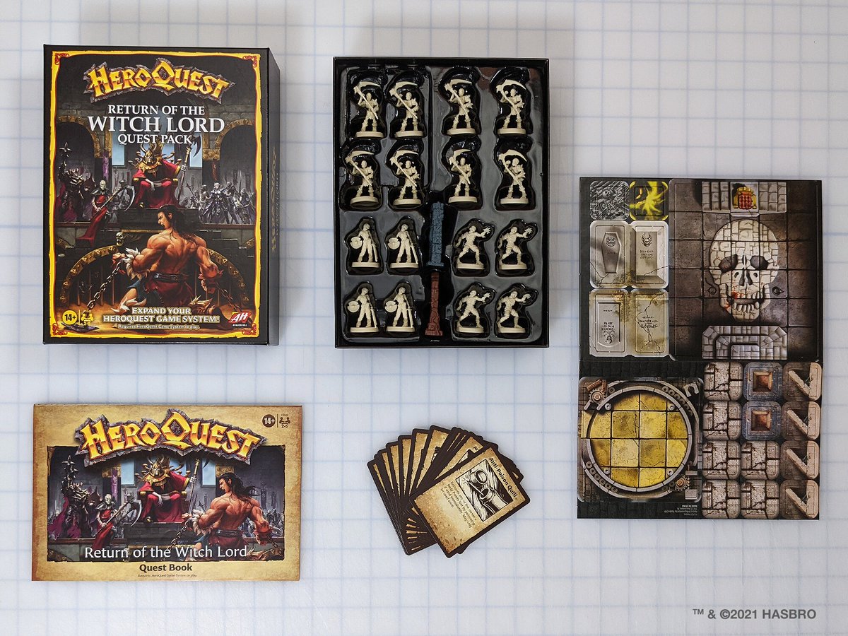 AvalonHill's tweet image. Delve into the Mythic Tier rewards for the HeroQuest Pulse campaign! bit.ly/3k2dKu3