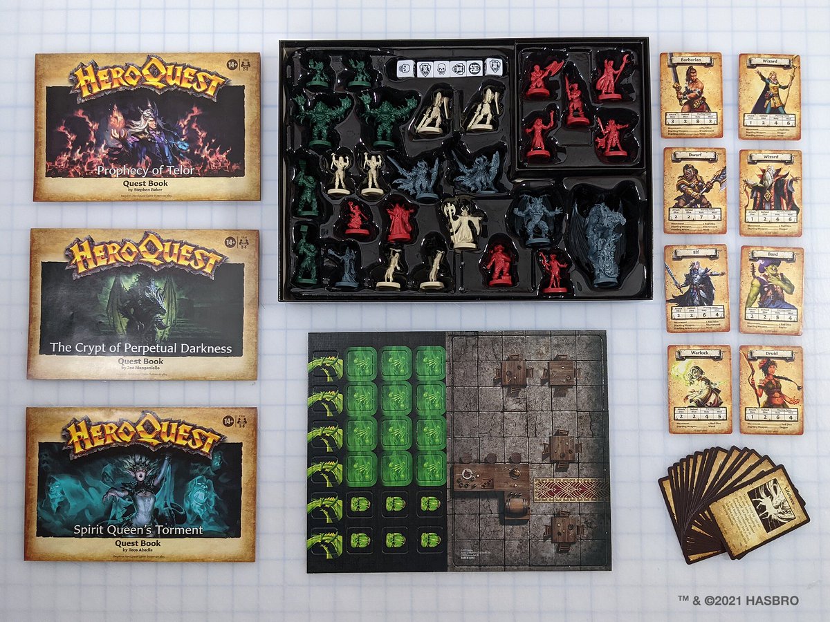 AvalonHill's tweet image. Delve into the Mythic Tier rewards for the HeroQuest Pulse campaign! bit.ly/3k2dKu3
