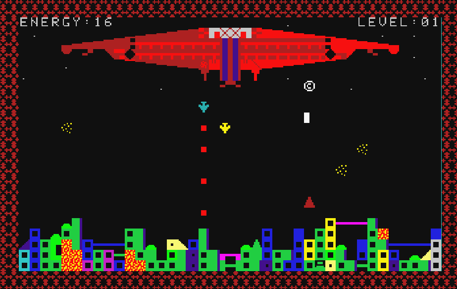 loudscotsbloke's tweet photo. Finally finished coding Doomsday Defender, my 3rd Mattel Aquarius game.Soon to be available as a download,and will also be released on cassette! The Aquarius was my first computer,and I have had a love affair with this terrible wee underdog for almost 40 years! #doomsdaydefender https://t.co/Ntupcynrvb