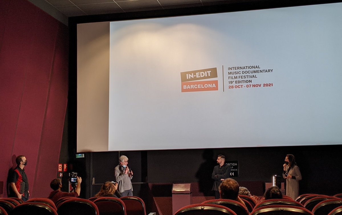 Seedmusic_eu's tweet photo. 🎞️🎶 Gràcies per acompanyar-nos aquesta tarda a @InEditFestival per conèixer una mica més @RobertGerhard_ a través d'aquest curt documental d'@escafiorfilms. Properament el podreu veure per tv! https://t.co/qJC8mJ4ZiN