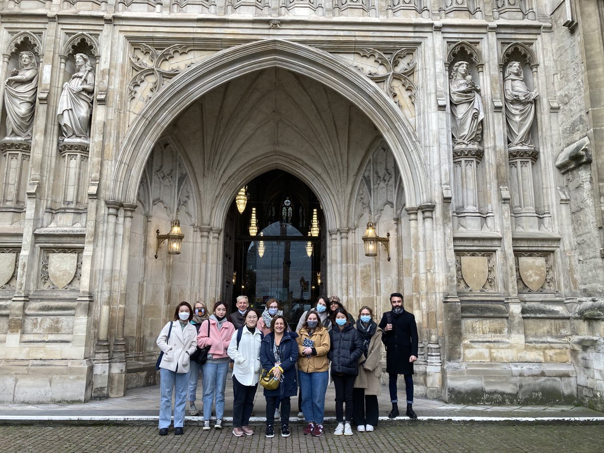 CarolineHMarcus's tweet photo. It was wonderful today - after a year & a half our first @Museumsed_IOE trip to @wabbey with our fabulous hosts @grazynaakr @waaron_ed & @ApaydinVeysel & #londonmithraeum too #heritagerocks https://t.co/UsReQycduU