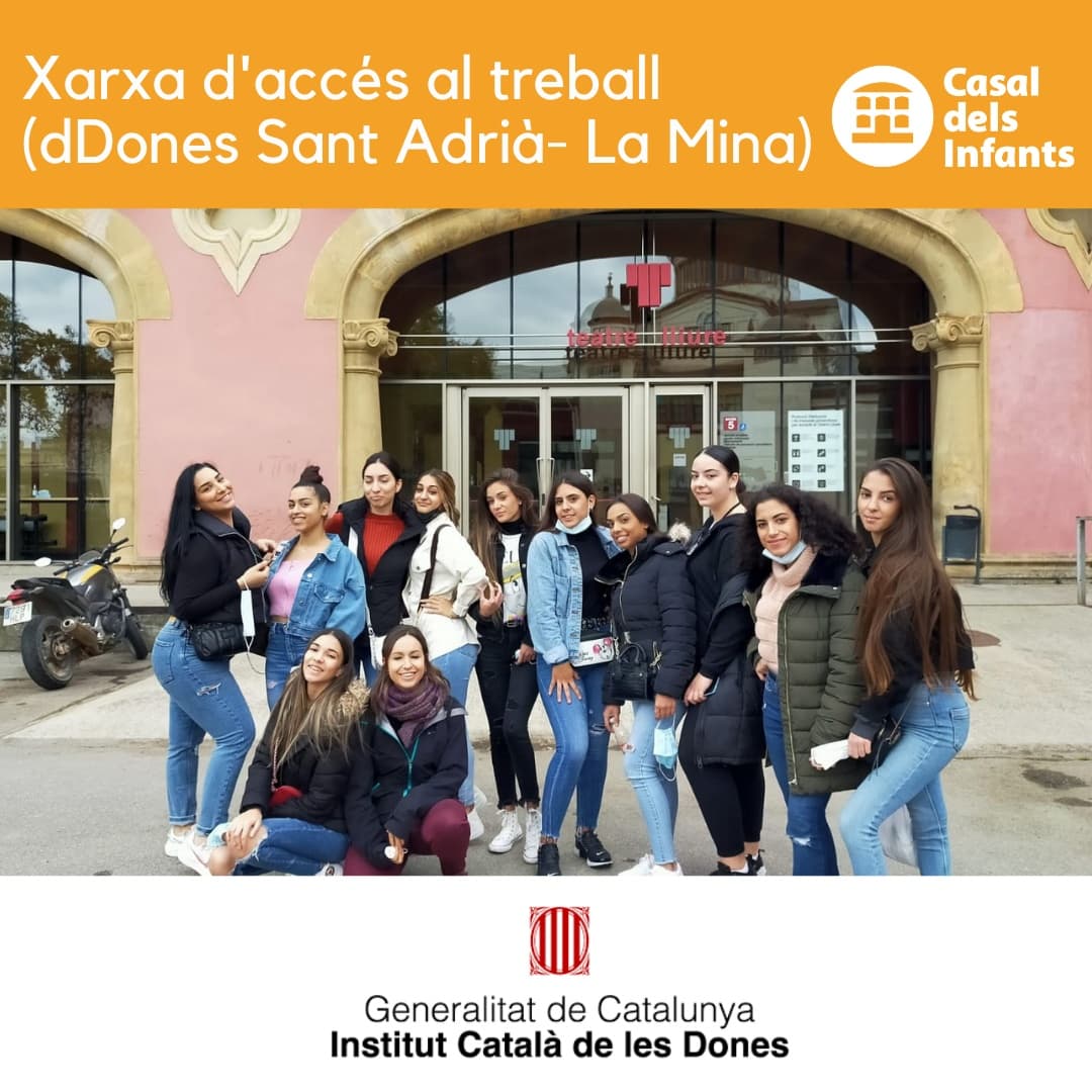 formaciocasal's tweet photo. Platea, programa de mà, cametes, bambolines, pati de butaques, prosceni, teló de fons, ..aquests són nous conceptes que han après les dones del curs d'atenció al client al @teatrelliure @casalinfants
#donesenmarxa💪 #formaciócasal #dDones #xarxaaccésaltreball #lamina https://t.co/wh432ijyoX