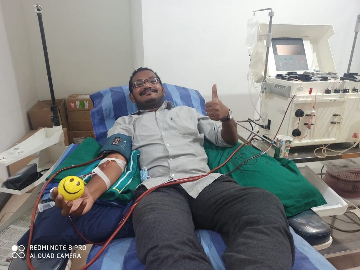 VinoNarasimhan's tweet photo. 109th Time Blood (SDP Donation) at 35.5 age #BloodDonation #SDPdonation #PalteletDonation #Born2Save #Born2SaveLife #VinothIndianPillars https://t.co/oNMwiUmEXY