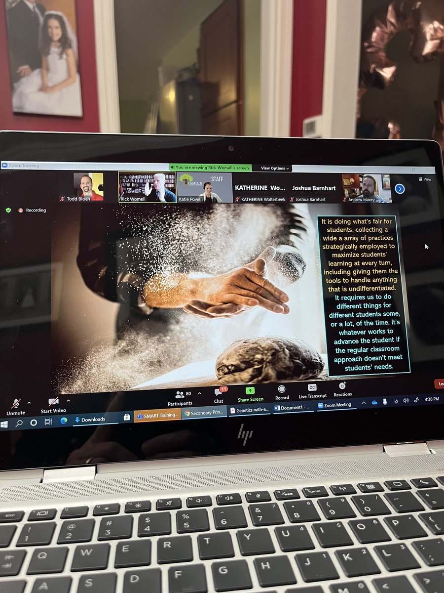 blocht574's tweet image. #amle21 kicks off 
Not the same but awesome being in a Zoom room with so many #middlelevel #mschat friends!