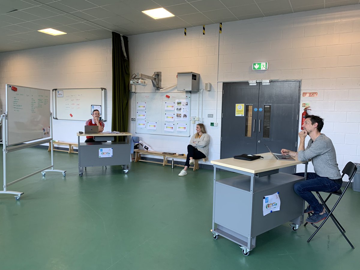 Serious work going on in LifeLab… 😁 Great feedback and ideas from our student visitors from @TrinityComp_ on Monday… tweaks made now ready to go for group 2 next week. Lots more fun to be had! @Irishheart_ie @DCU @DCUFSH