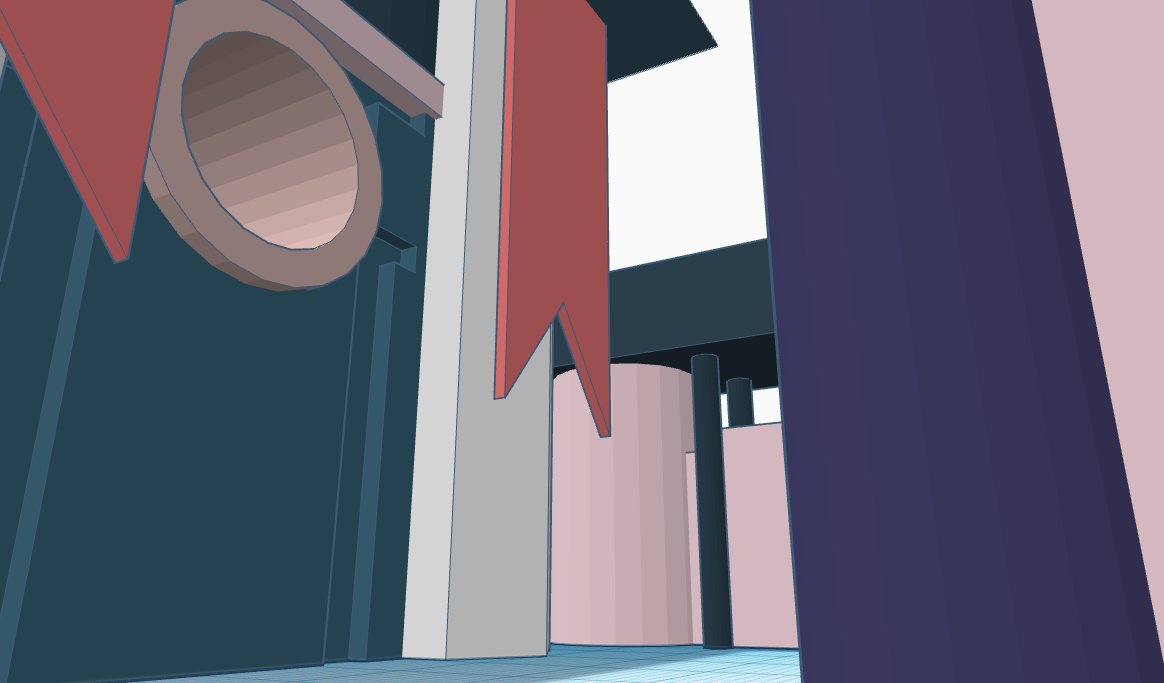 armennnn_draws's tweet photo. observatory castle made in tinkercad! https://t.co/gogkHRp3cl