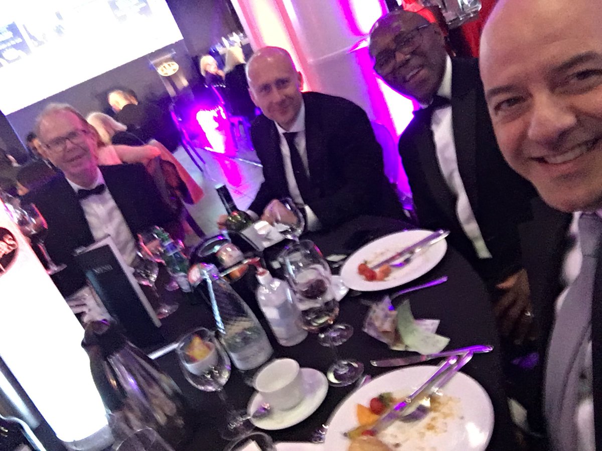 With ⁦@alexelectrolux⁩  and multiple award winner ⁦<a href="/Electrolux_MC/">Michael Christian</a>⁩ plus one dude ! #LADAs2021