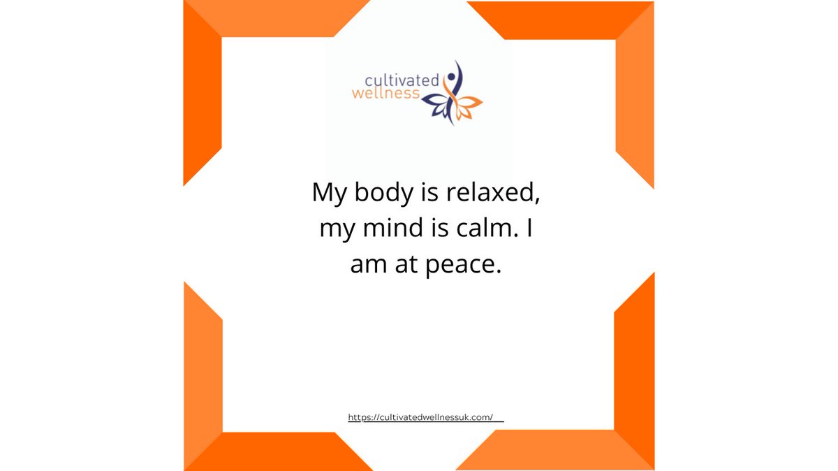 AnnetteUnigwe's tweet photo. My body is relaxed, my mind is calm. I am at peace.
#selfcare #personaldevelopment #selfmotivation https://t.co/hscRxXEE5K