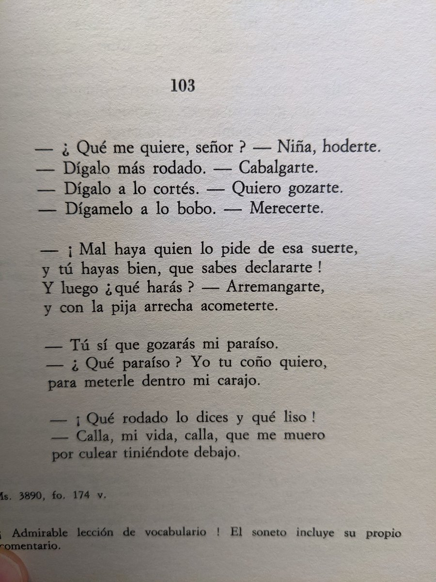 fusonegro's tweet photo. Ojalá el reguetón fuera menos vulgar, más fino, como por ejemplo la poesía del siglo de oro: https://t.co/jTjqnlwLeI