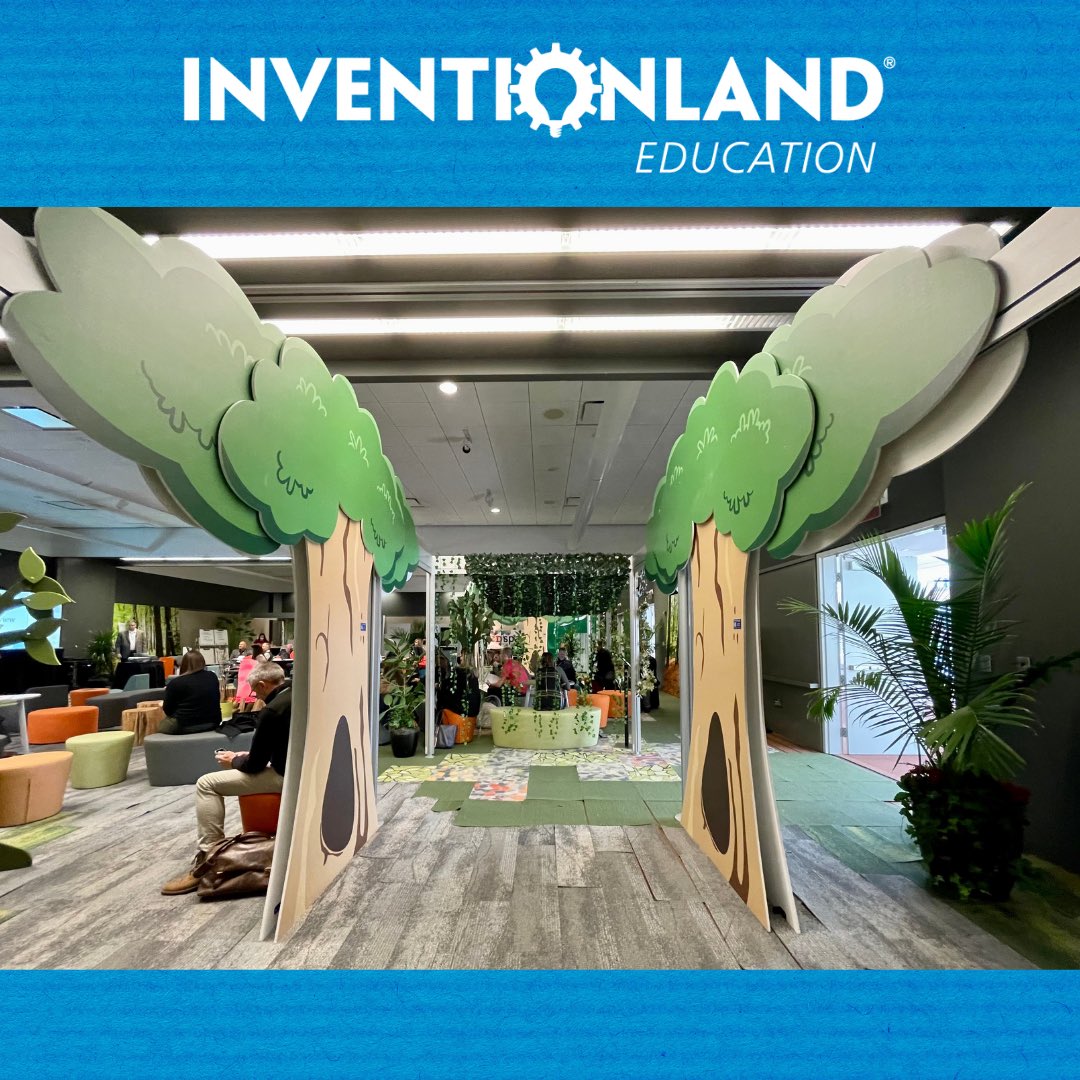 invent2educate's tweet photo. Look for the trees! We are here at #EdSpaces in the @SmithSystem and @Steelcase booths!
#edspaces2021 #makerspace #innovationlab #collaborationspace #classroomtransformation #classroomdecor #classroomdecorations #creativeenvironment #learningplayground #edchat https://t.co/BJ6ATV879h