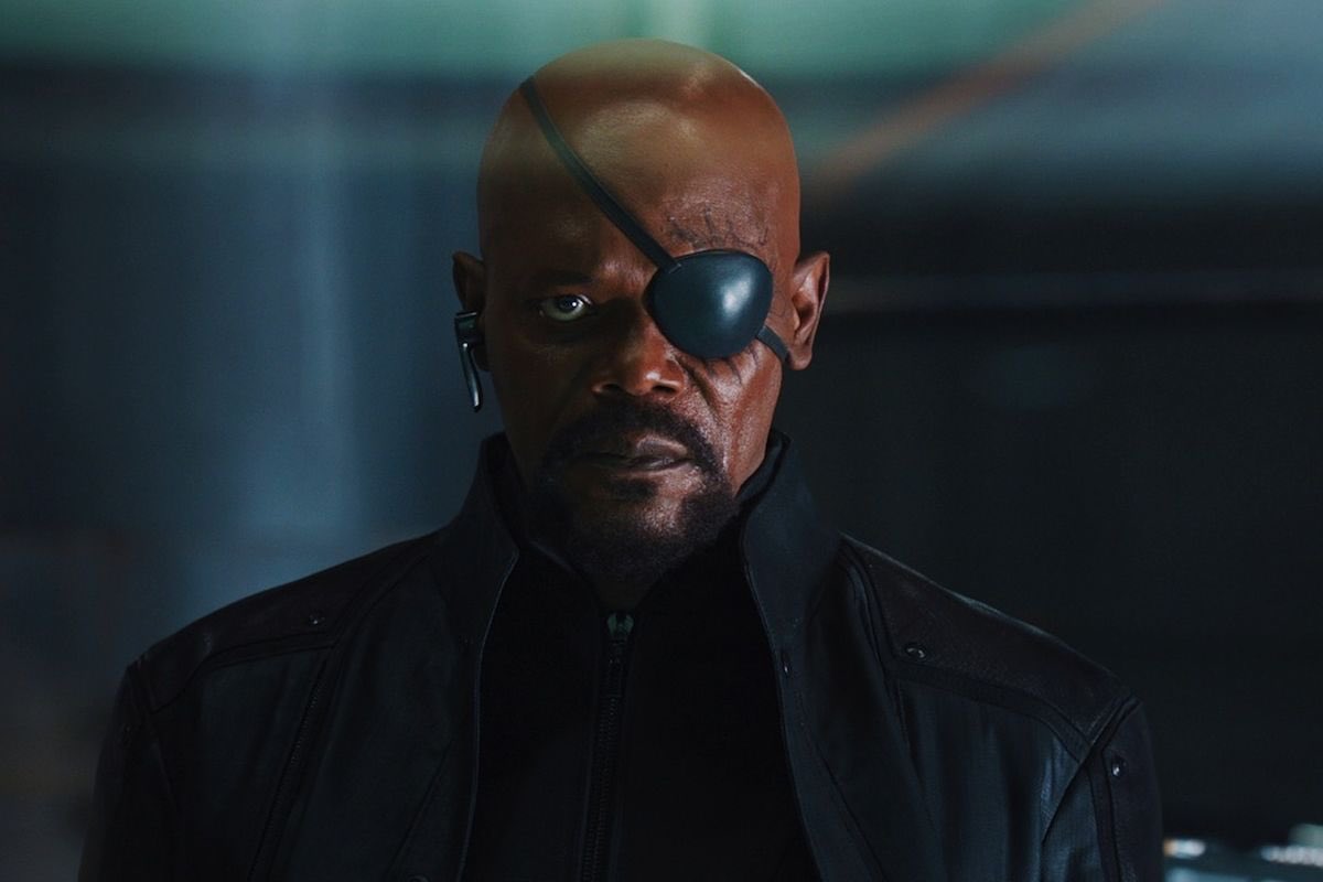 NewRockstars's tweet photo. If Peter Parker knows about Star Wars, why doesn't he realize that Nick Fury is Mace Windu? 🤔 https://t.co/yo89MSuMNl