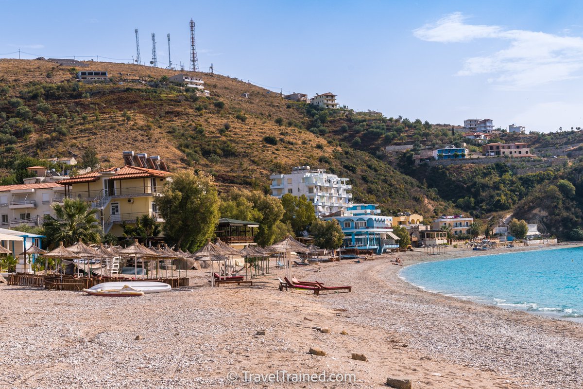 Spent 3 days in this beautiful place called #Himara, #Albania. It was a bit at the end of the season so not many people now but i still got a few days to spend on the #beach and to burn myself 🏖️🩴 @endless_roaming @endlessrushodrs @BlogGlamma
