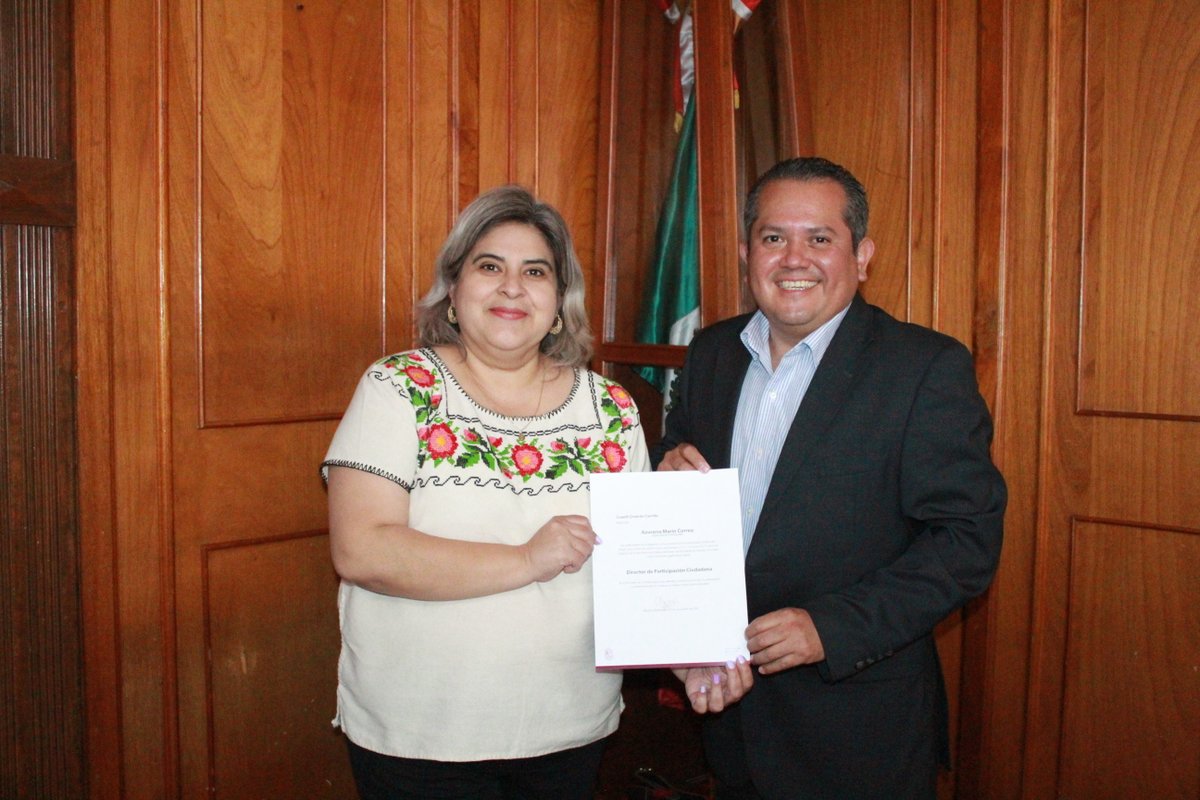 AzucenaMarinC's tweet photo. A trabajar y transformar la Secretaría de Contraloría de Michoacán en beneficio de las y los michoacanos. #TrabajoyHonestidad https://t.co/bI67Y6Ez9X