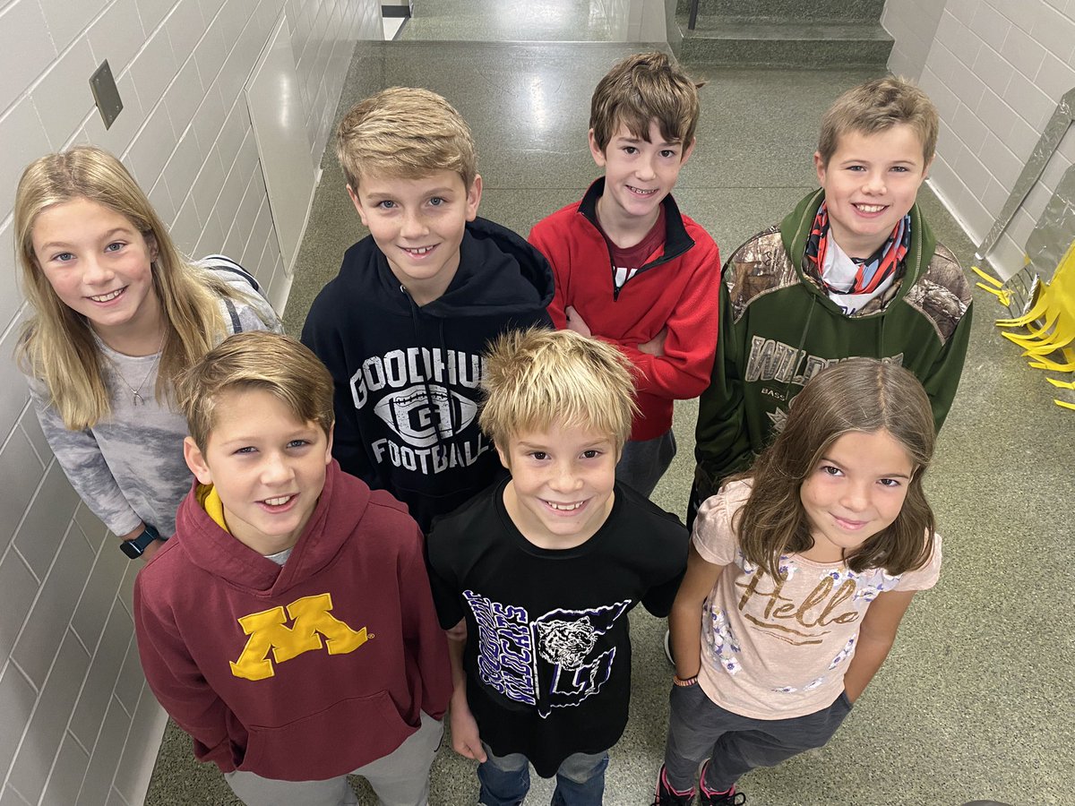 Congratulations to our newly elected elementary student council members!  Go be great leaders!  #goodhuepublicschool