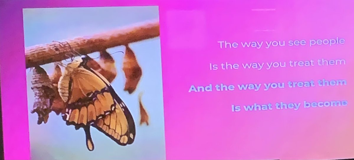sschapan's tweet photo. The way you see people is the way you treat people. And the way you treat people is what they become. #kindnessmatters @claudesilver https://t.co/xg6prqGVB5
