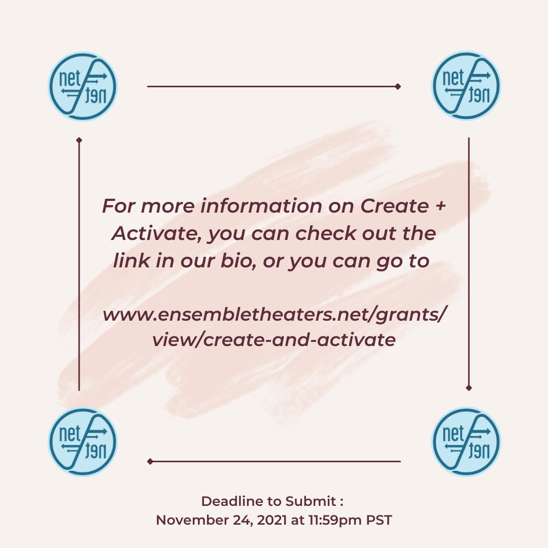 NET (Network of Ensemble Theaters) tweet media