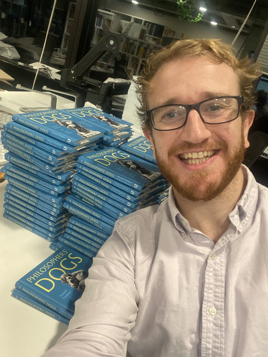 InstantIdealism's tweet photo. I spent this evening signing copies my first published book and feeling all of the feelings. #amwriting #publishing #books #AuthorsOfTwitter feat. @unbounders @PhilosophyDogs https://t.co/Pd3WOMGZNp