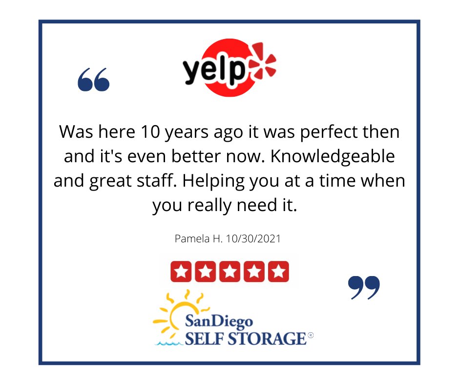 SMMiniStorage's tweet image. It's no wonder 40% of our customers come from referrals! Thank you, Pamela. We love serving you!