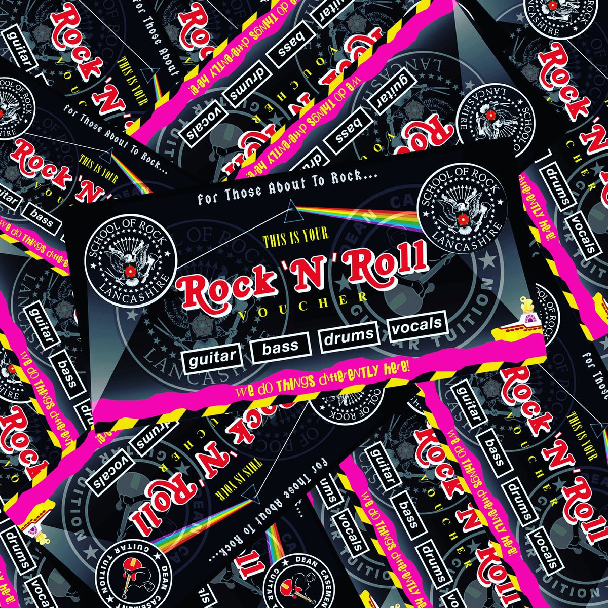 Seeing as John Lewis, Marks &amp; Sparks are all planting the seed for Christmas... What better way to treat your nearest and dearest this Christmas than with ROCK 'N' ROLL VOUCHER!?!?! 

Redeemable on all in house services.

Team SOR 🎅🤘🏼🎸