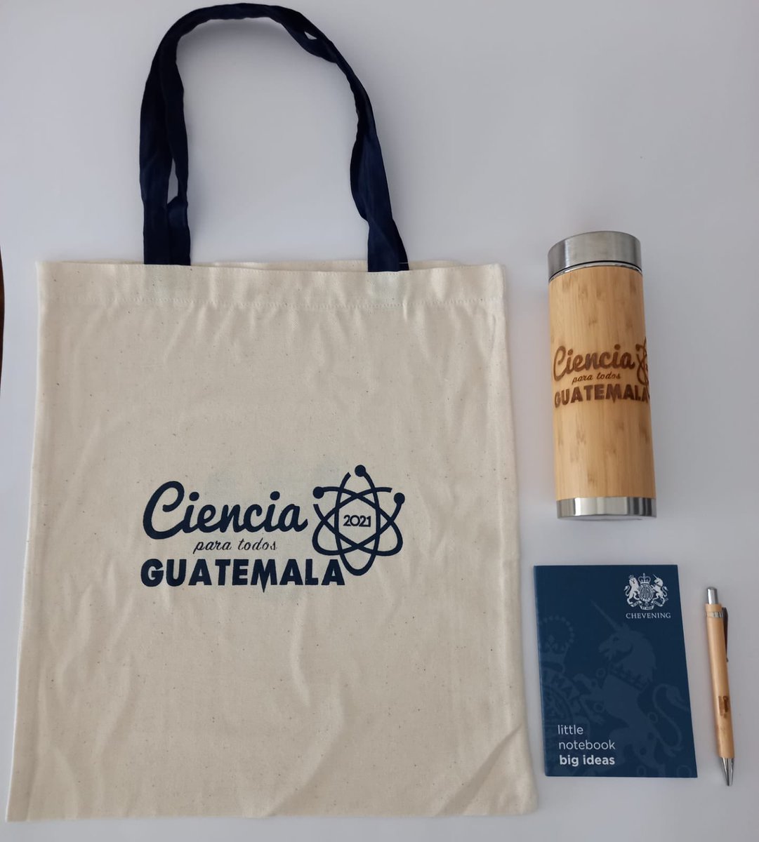 ¿Te gustaría ganar el kit de #CienciaParaTodos?

Lo único que tienes que hacer es:
✅ RT indicando por qué inscribiste al evento
✅ Etiquetar a 3 personas que puedan estar interesadas
✅ Seguir a <a href="/UKinGuatemala/">UK in Guatemala 🇬🇧🇬🇹</a> y <a href="/CheveningGT/">Chevening Alumni Guatemala</a> 

📢La persona ganadora será contactada por mensaje 📥