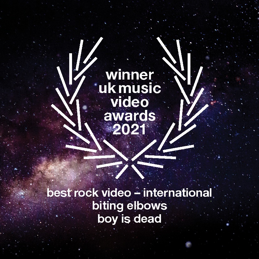 ukmvas's tweet photo. Best Rock Video – International
Winner: Biting Elbows – Boy Is Dead

director: Ilya Naishuller
prod co: Versus Pictures
commissioner: MTS

#ukmva2021 https://t.co/TDH4ZKNLXf