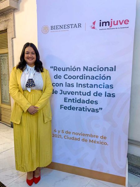 JuventudChih's tweet photo. La directora del ICHIJUV, Mariana Ortega, acudió en representación del Gobierno del Estado de Chihuahua a la reunión nacional de coordinación con las instancias de juventud de cada estado, convocada por el IMJUVE Instituto Mexicano de la Juventud. https://t.co/cGoVXoPJNU