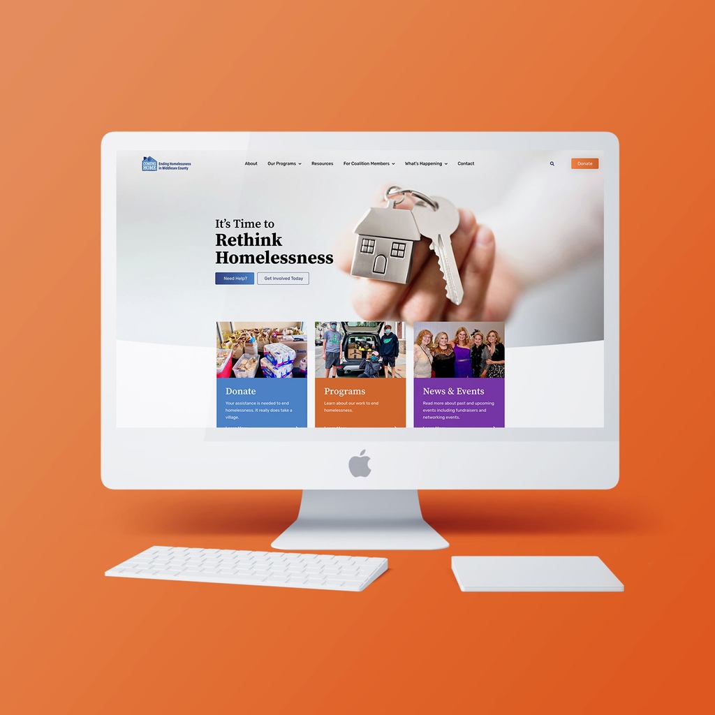 sussmanc's tweet photo. Coming Home is a nonprofit working to end #homelessness in Middlesex County, NJ. 🏠 The new #website we created for them allows people experiencing homelessness to access help. View it at https://t.co/2kd5h1okjg ➡️ #design #webdesign #webdevelopment #creativeagency https://t.co/gTrS5lNmpn