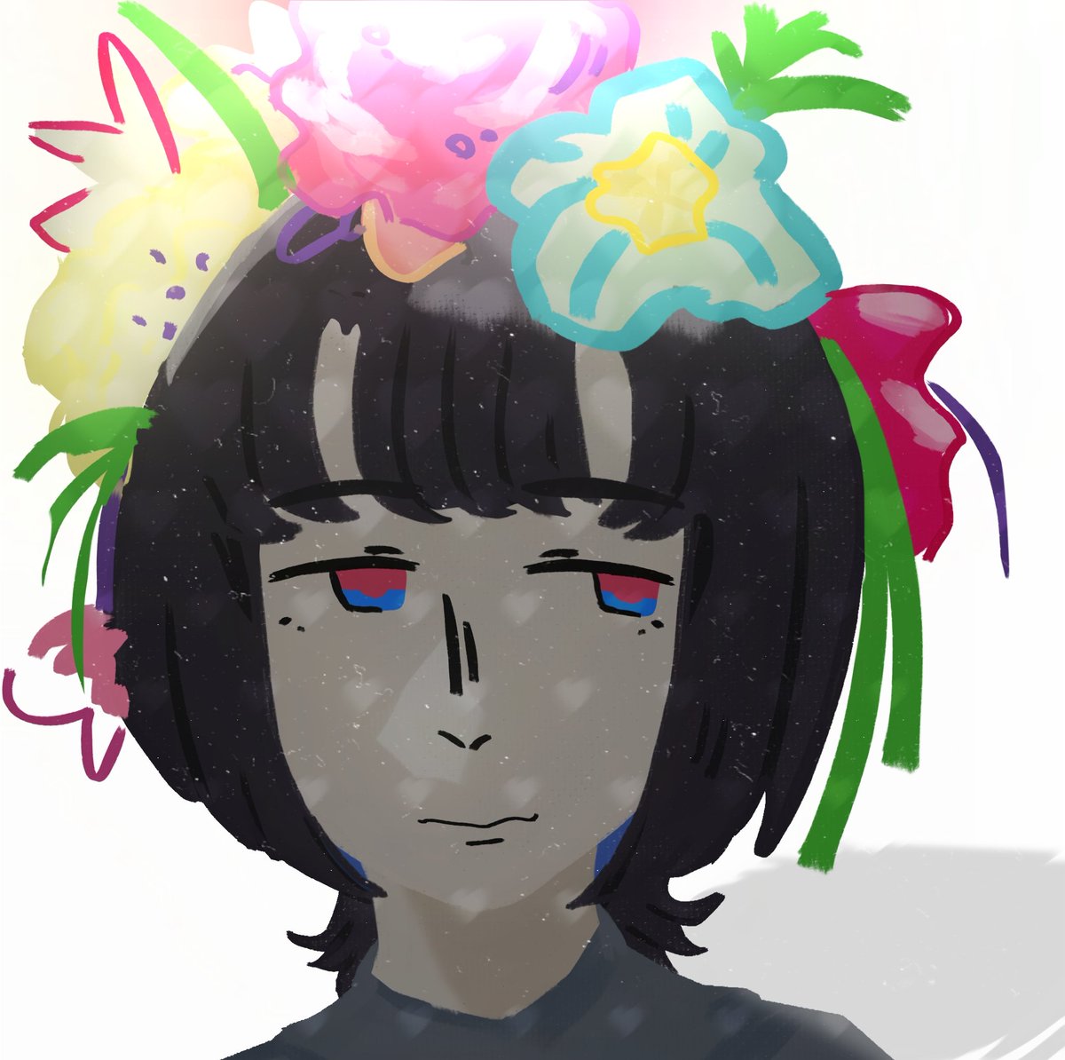 1me2z3's tweet photo. 5. redraw one of shinoda's drawings
「華」hana. 💐
#rievember #ヒトリエvember https://t.co/gBtmuU4YKJ